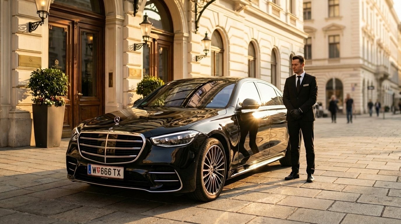 Fahrt durch Wien – Chauffeur pro Stunde Flexibilität