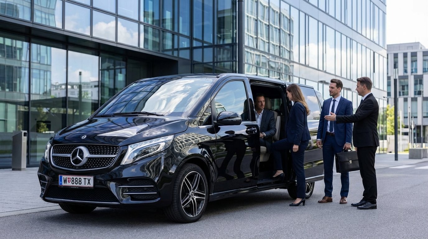 Professioneller Chauffeur – Shuttle Service Wien