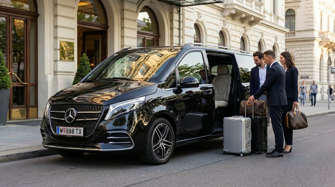 Mercedes V-Klasse – komfortabler Chauffeur-Service in Wien